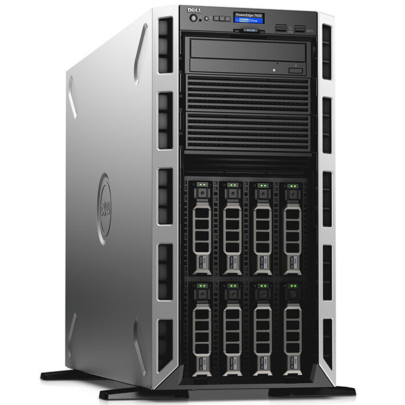 【戴尔(DELL)服务器/工作站T430】 戴尔 DELL T430塔式服务器E5-2603V4/16G/1T SAS*3热插拔/H330/DVDRW/450W冷电